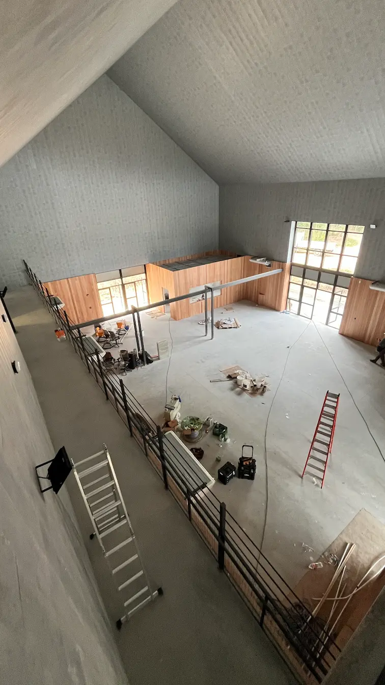 Obra de construcción hormigón INMAR Punta del Este